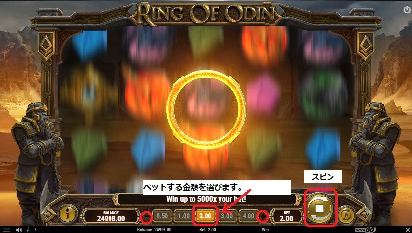RING OF ODIN　遊び方
